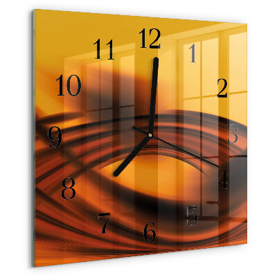 Orologio quadrato Astrazione