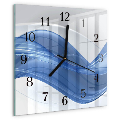 Orologio quadrato Linee astratte