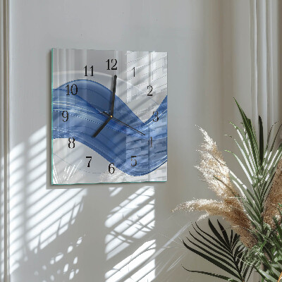 Orologio quadrato Linee astratte