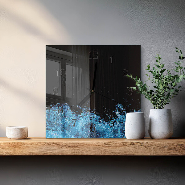Orologio quadrato Acqua