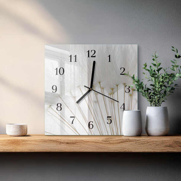 Orologio quadrato Dente di leone