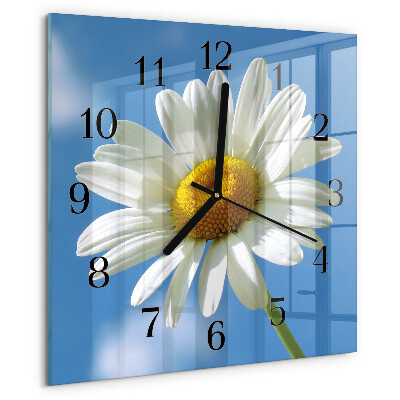 Orologio quadrato Fiore