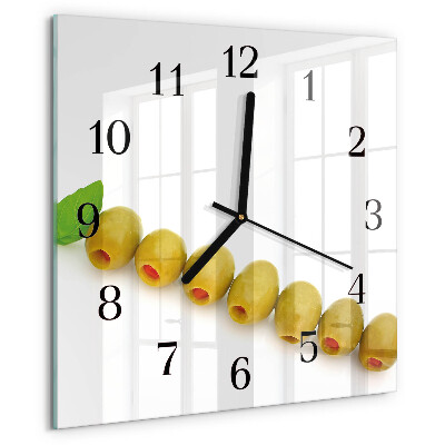 Orologio quadrato Olive