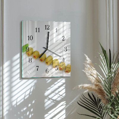 Orologio quadrato Olive