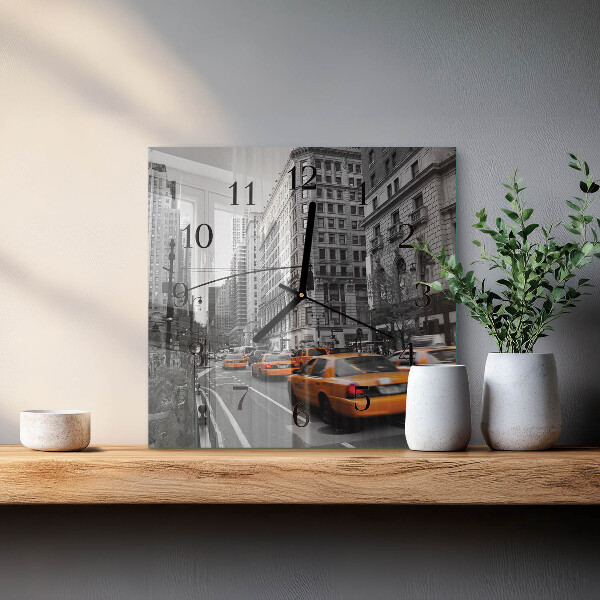 Orologio quadrato Taxi a New York