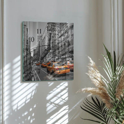 Orologio quadrato Taxi a New York