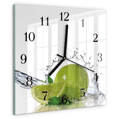 Orologio quadrato Acqua di calce