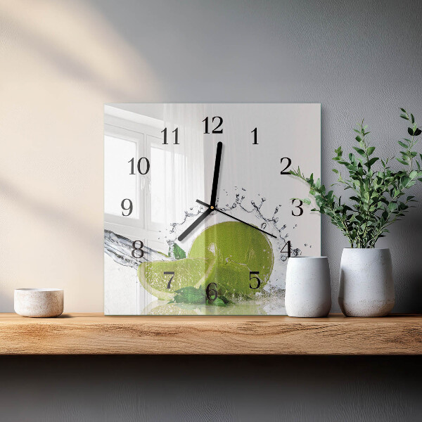 Orologio quadrato Acqua di calce