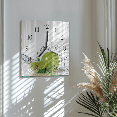 Orologio quadrato Acqua di calce