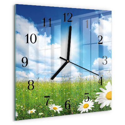Orologio quadrato Fiori di ciliegio