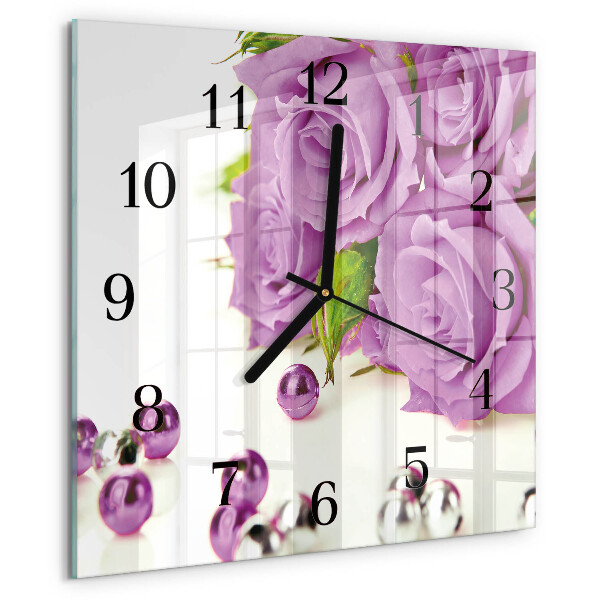 Orologio quadrato Rose