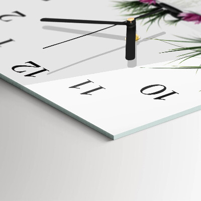 Orologio quadrato Fiore di loto