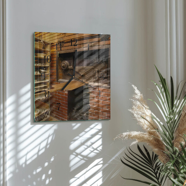 Orologio quadrato Forno per il pane