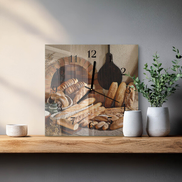 Orologio quadrato Pane