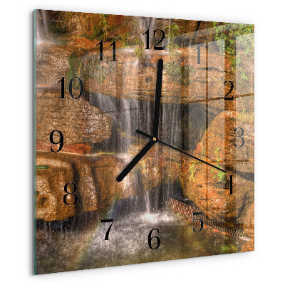 Orologio quadrato Cascata