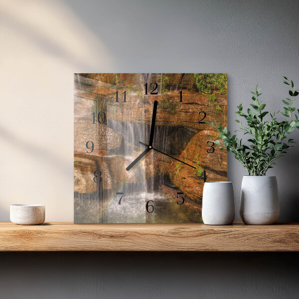 Orologio quadrato Cascata