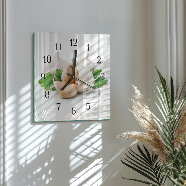 Orologio quadrato Aglio