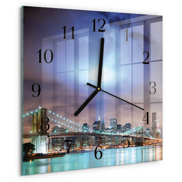 Orologio quadrato Notte dell'orizzonte
