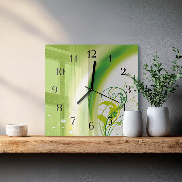 Orologio quadrato Impianto modello