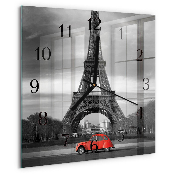 Orologio quadrato Auto della Torre Eiffel