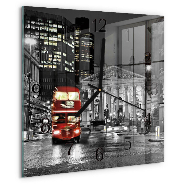 Orologio quadrato autobus di Londra