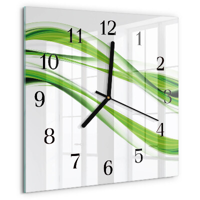 Orologio quadrato Linee astratte