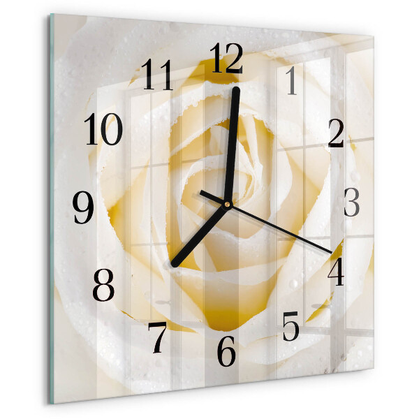 Orologio quadrato Rosa