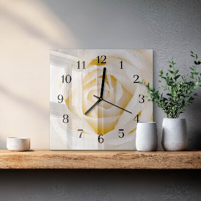 Orologio quadrato Rosa