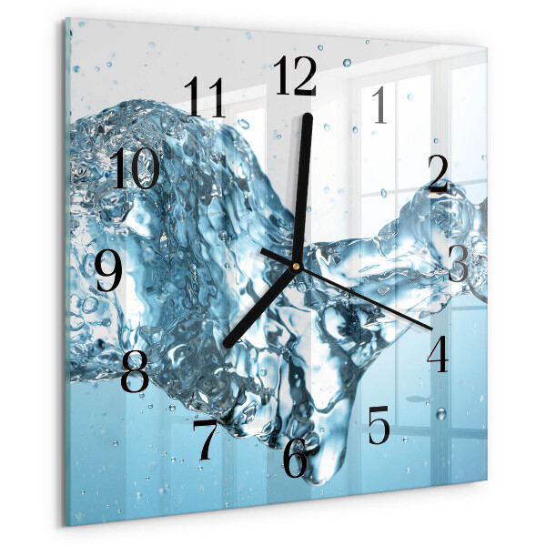 Orologio quadrato Acqua