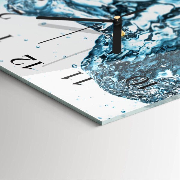 Orologio quadrato Acqua