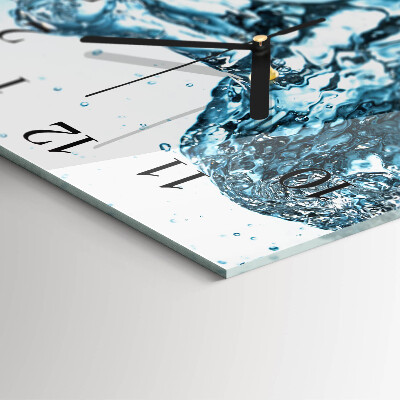 Orologio quadrato Acqua
