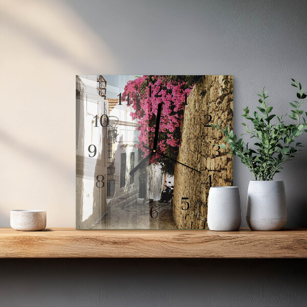 Orologio quadrato Viale dei Fiori