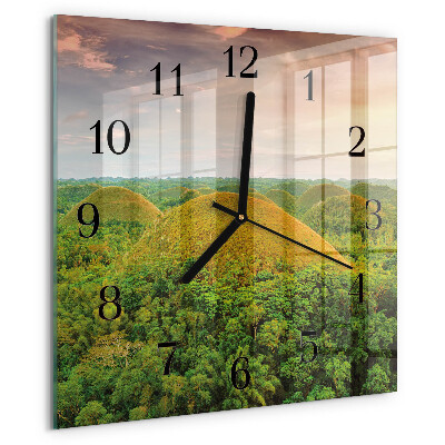 Orologio quadrato Paesaggio