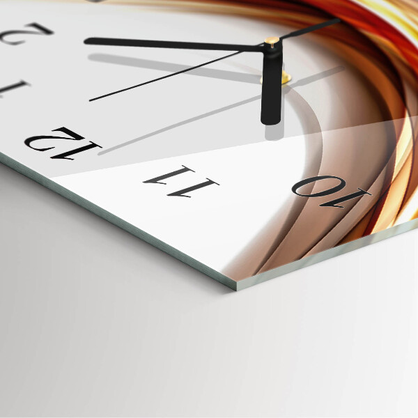 Orologio quadrato Linee astratte