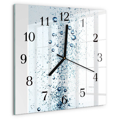 Orologio quadrato Acqua