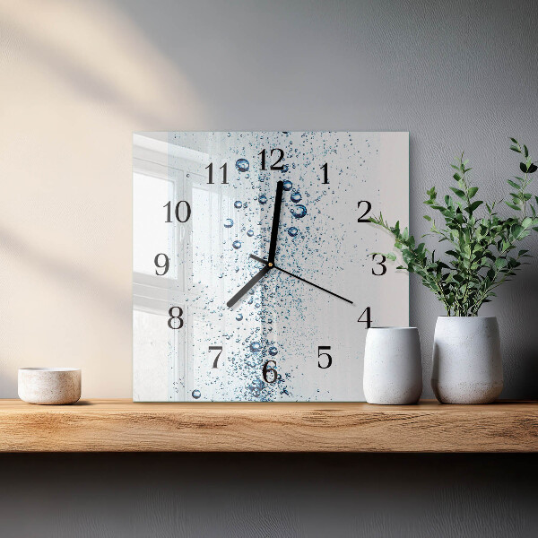 Orologio quadrato Acqua