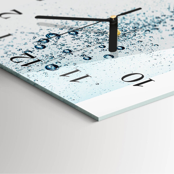 Orologio quadrato Acqua