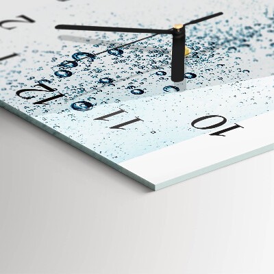 Orologio quadrato Acqua