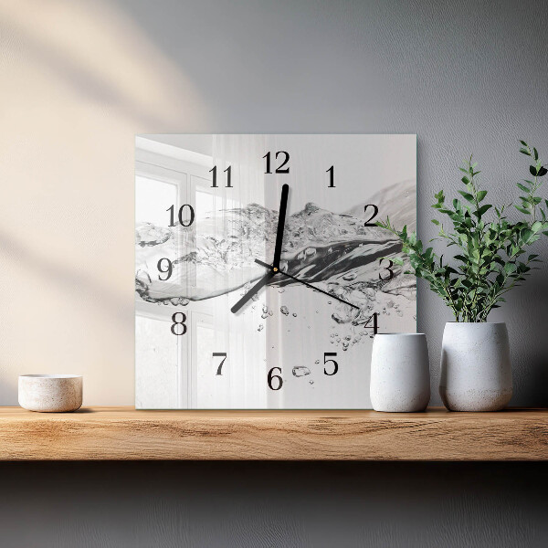Orologio quadrato Acqua