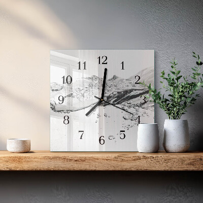 Orologio quadrato Acqua