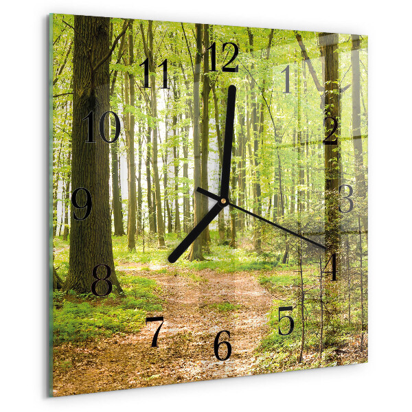 Orologio quadrato Foresta