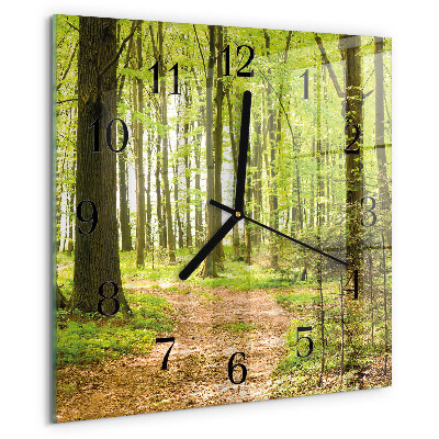 Orologio quadrato Foresta