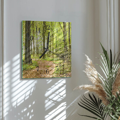 Orologio quadrato Foresta
