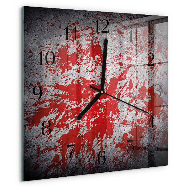 Orologio quadrato Macchie