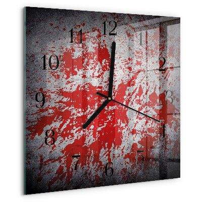 Orologio quadrato Macchie