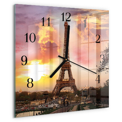 Orologio quadrato Torre Eiffel Parigi