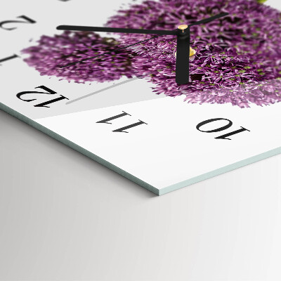 Orologio quadrato Fiore