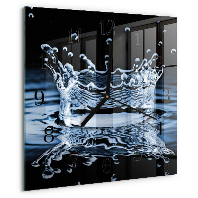 Orologio quadrato Acqua