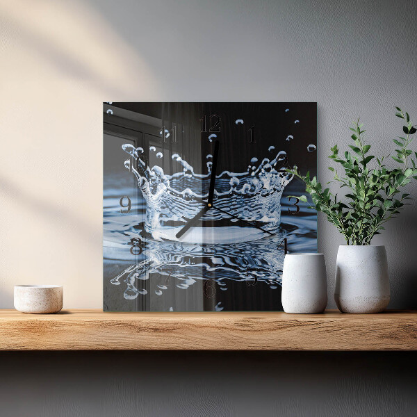 Orologio quadrato Acqua