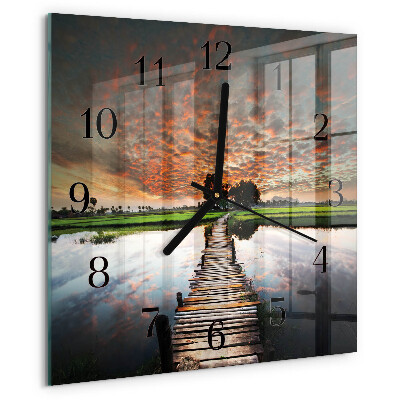 Orologio quadrato Ponte di Meadow